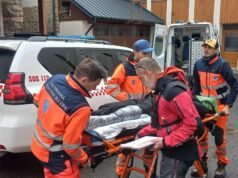 Pri Hrebienku zasiahol turistku tobogán, pomáhali jej horskí záchranári