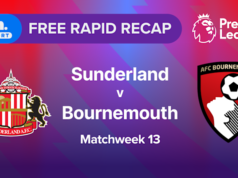 Video: Rýchla rekapitulácia | MW13: Sunderland vs Bournemouth