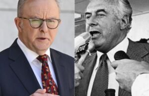 Premiér oznamuje sochu Gougha Whitlama 50 rokov od prepustenia