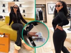 Regina Daniels ide na nákupy v Spojenom kráľovstve, chváli hotovosť, Netizens React: „Na Savings She Dey Chop“