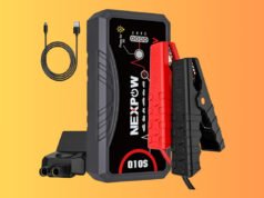 Ušetrite 41 % na tomto 3000A prenosnom štartéri do auta s rýchlym USB nabíjaním