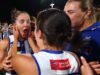 North Melbourne Kengaroos porazili Brisbane Lions a zavŕšili perfektnú sezónu pre Emmu Kearney, Jasmine Garner, Ash Riddell a Libby Birch; výsledky z Ikon Parku