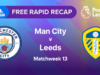 Video: Rýchla rekapitulácia | MW13: Man City vs Leeds