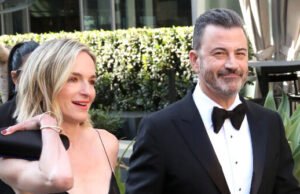 Manželka Jimmyho Kimmela hovorí, že dcéra „prepukla v slzy“ kvôli pozastaveniu show, syn sa spýtal, či to urobil Trump