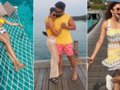 Rakul Preet Singh a Jackky Bhagnani relaxujú na luxusnej dovolenke na Maldivách