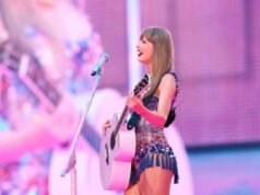 Taylor Swift zdieľa 1 miliardu R$ s tímom turné