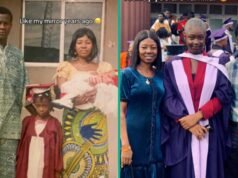 Lady Shares Heartwarming Throwback Photo of When She Absolvovala Nursery School, Netizens React