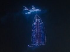 Drone show oslňuje, keď sa DSF 2025 začína