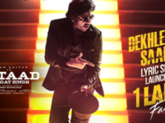 Jeden milión fanúšikov Pawana Kalyana zverejnil text piesne Dekhlenge Saala