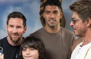 Sledujte: Shah Rukh Khan srdečne pozdravuje Lionela Messiho, AbRam žiada o autogram