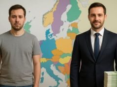 Krajina vedie s 2 704 eurami